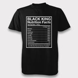 Black King Nutrition Facts - Unisex Tee