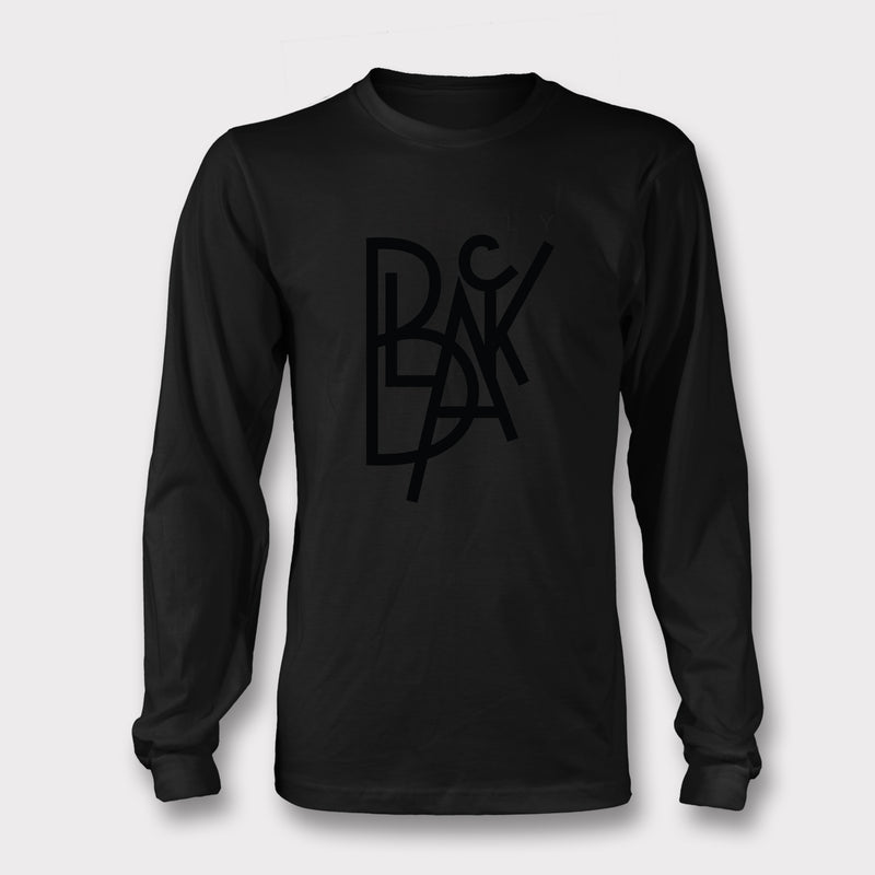 Simply Black - Long Sleeved tee