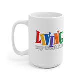 "Best Life" - White Ceramic Mug