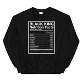 Black King Nutrition Facts - Sweatshirt